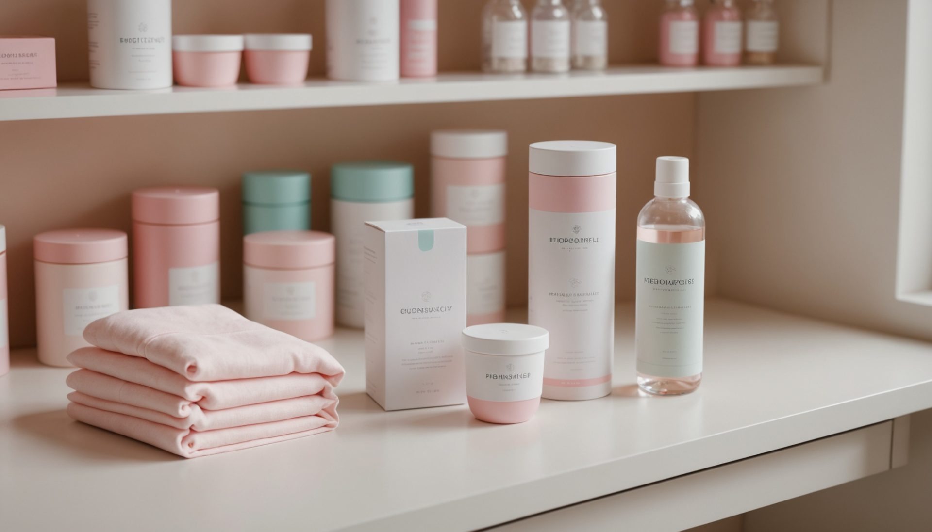Culotte menstruelle et coupe menstruelle présentées en pharmacie, symbole du remboursement 2026