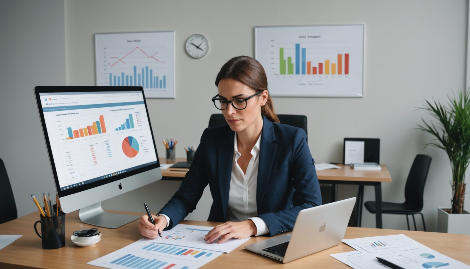 Responsable RH consultant des grilles de salaires dans un bureau