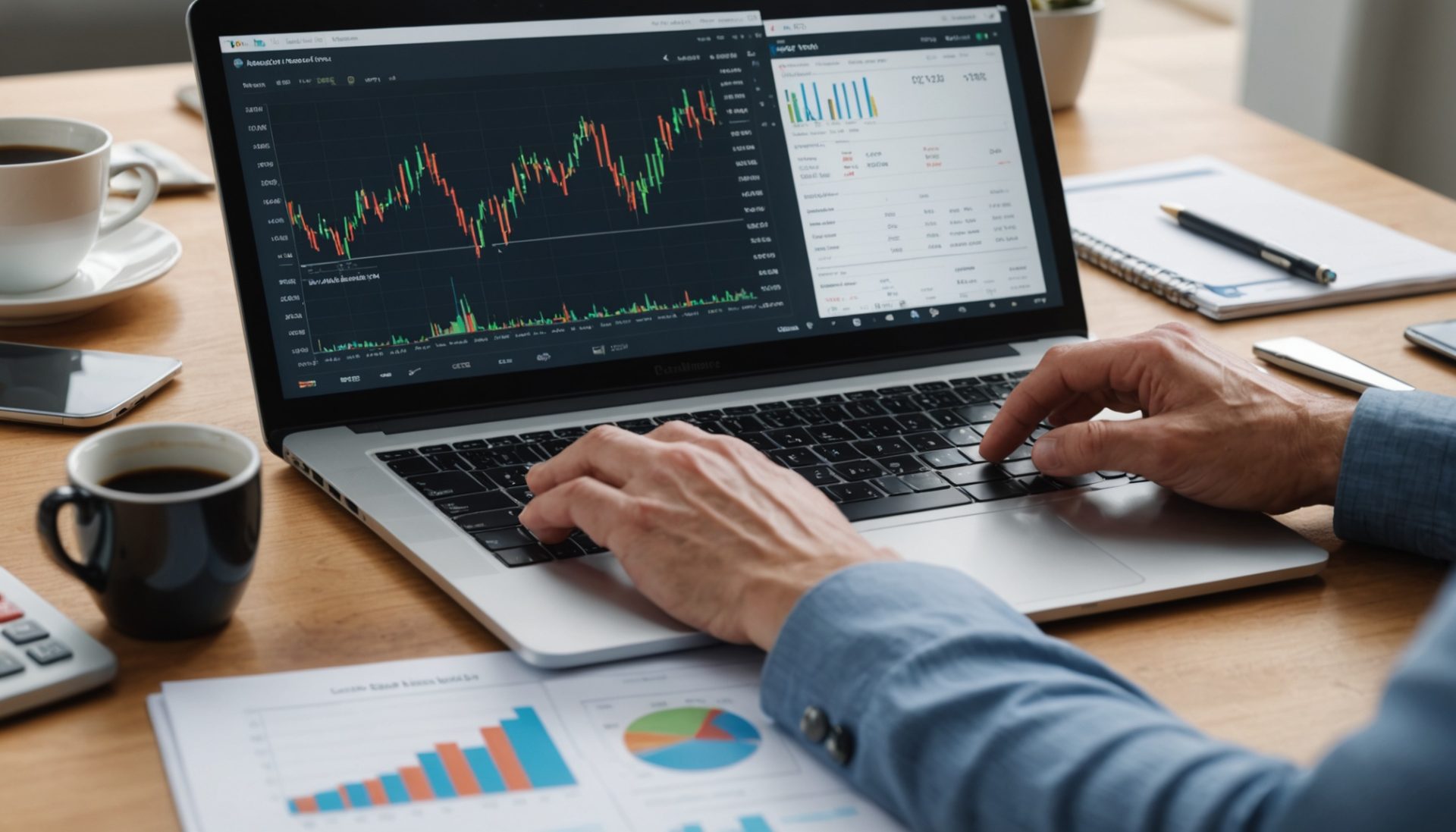 Illustration du choix d'un PEA pour investir en actions